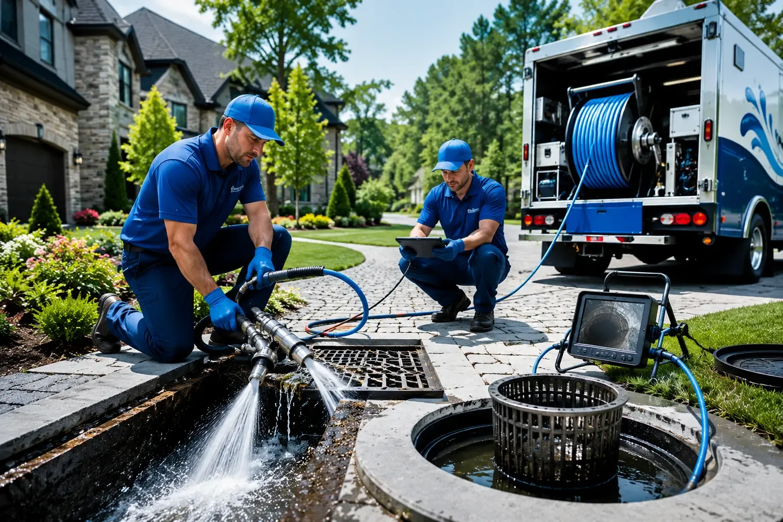 Local outdoor drain cleaning professionals in Greenville, WV