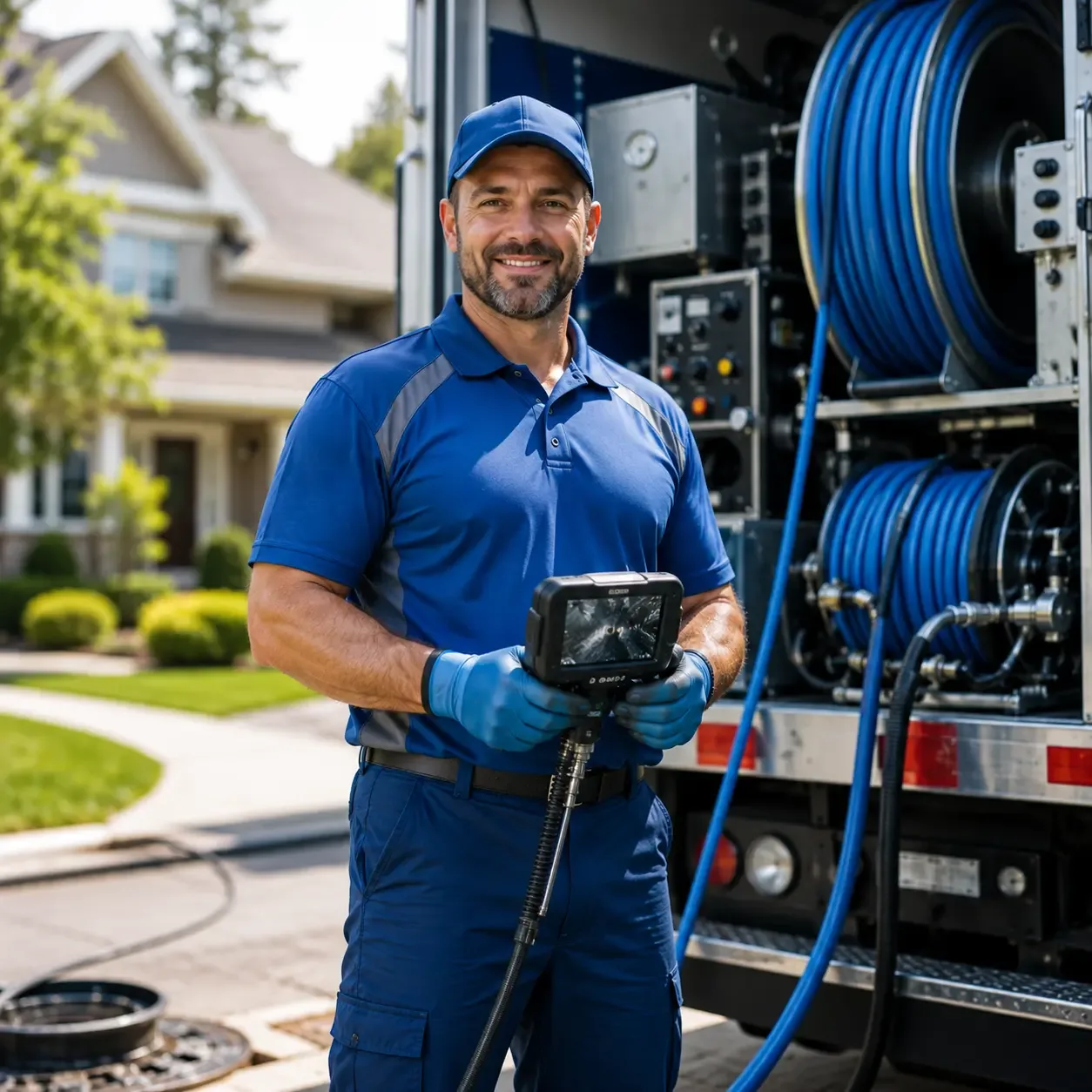 Local outdoor drain cleaning specialists in Greenville, WV